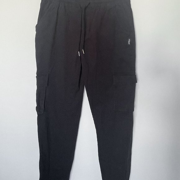 Black Cargo Pants - Picture 1 of 5